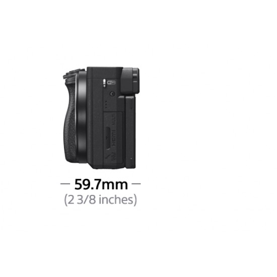 Sony Alpha A6400 Mirrorless Digital Camera with 16-50mm f/3.5-5.6